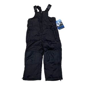 Ixtreme Outfitters Kids Snow Pants Bibs NWT Water Resistant Black Size 24 Months
